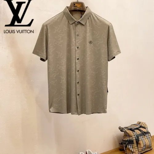 Wholesale Louis Vuitton LV Shirts Short Sleeved For Men #1426914 $52.00 USD, Wholesale Quality Replica Louis Vuitton LV Shirts