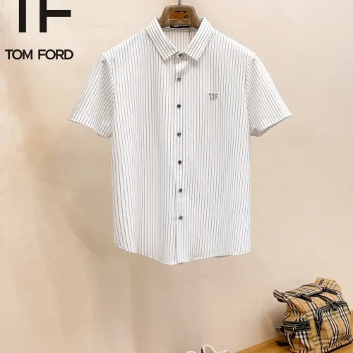 Wholesale Tom Ford Shirts Short Sleeved For Men #1426917 $52.00 USD, Wholesale Quality Replica Tom Ford Shirts