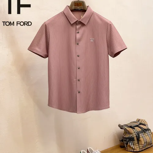 Wholesale Tom Ford Shirts Short Sleeved For Men #1426919 $52.00 USD, Wholesale Quality Replica Tom Ford Shirts