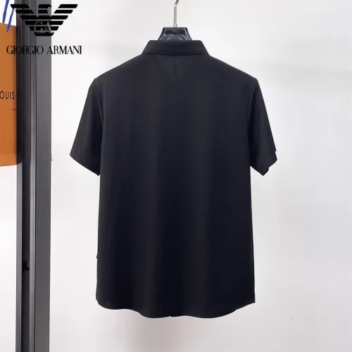 Replica Armani Shirts Short Sleeved For Men #1426934 $52.00 USD for Wholesale