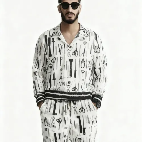Replica Fendi Tracksuits Long Sleeved For Men #1426957 $85.00 USD for Wholesale