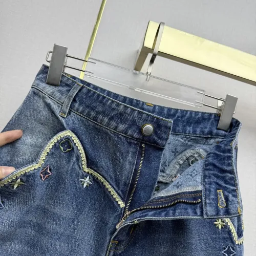 Replica Louis Vuitton LV Jeans For Women #1426971 $88.00 USD for Wholesale