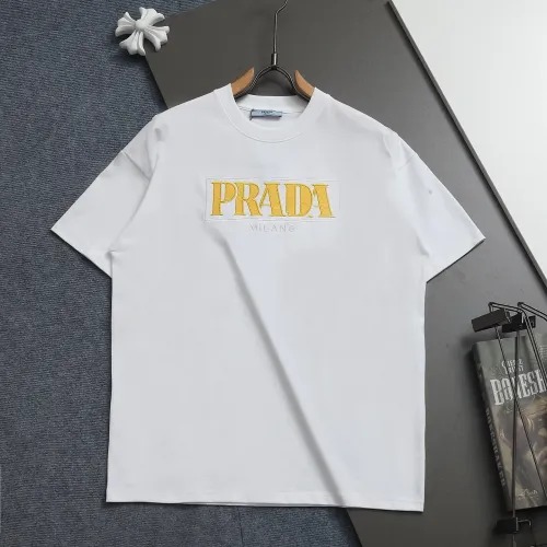 Wholesale Prada T-Shirts Short Sleeved For Unisex #1427032 $38.00 USD, Wholesale Quality Replica Prada T-Shirts