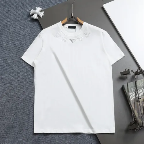 Wholesale Prada T-Shirts Short Sleeved For Unisex #1427034 $38.00 USD, Wholesale Quality Replica Prada T-Shirts