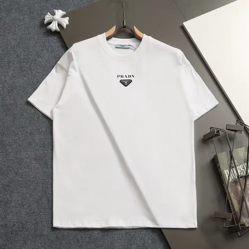 Wholesale Prada T-Shirts Short Sleeved For Unisex #1427050 $38.00 USD, Wholesale Quality Replica Prada T-Shirts