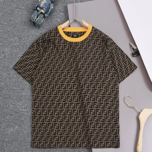 Wholesale Fendi T-Shirts Short Sleeved For Unisex #1427057 $38.00 USD, Wholesale Quality Replica Fendi T-Shirts