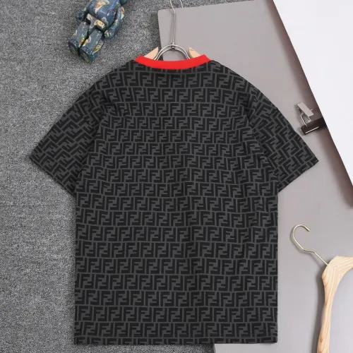 Replica Fendi T-Shirts Short Sleeved For Unisex #1427058 $38.00 USD for Wholesale