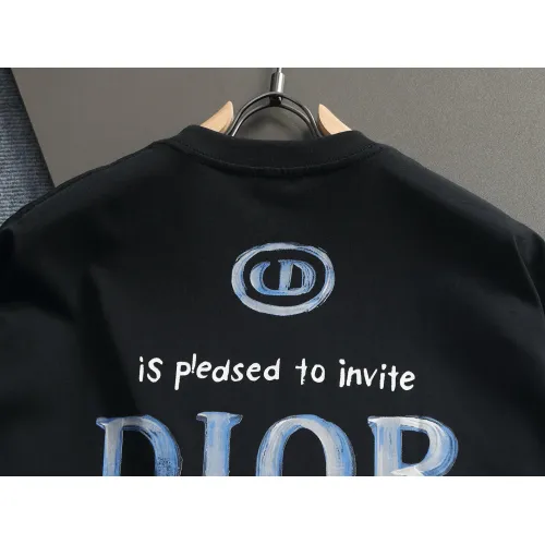 Replica Christian Dior T-Shirts Short Sleeved For Unisex #1427061 $38.00 USD for Wholesale