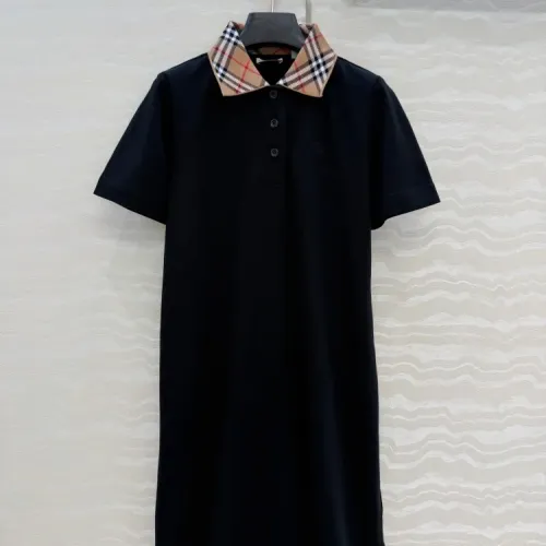 Wholesale Burberry Dresses Short Sleeved For Women #1427088 $105.00 USD, Wholesale Quality Replica Burberry Dresses
