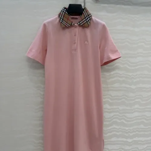Wholesale Burberry Dresses Short Sleeved For Women #1427089 $105.00 USD, Wholesale Quality Replica Burberry Dresses