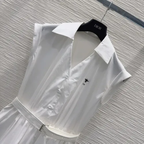 Replica Christian Dior Dresses Sleeveless For Women #1427090 $130.00 USD for Wholesale