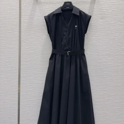 Wholesale Christian Dior Dresses Sleeveless For Women #1427091 $130.00 USD, Wholesale Quality Replica Christian Dior Dresses