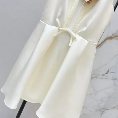 Replica MIU MIU Dresses Sleeveless For Women #1427093 $128.00 USD for Wholesale
