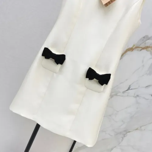 Replica MIU MIU Dresses Sleeveless For Women #1427094 $125.00 USD for Wholesale