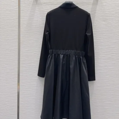 Replica Prada Dresses Long Sleeved For Women #1427097 $132.00 USD for Wholesale