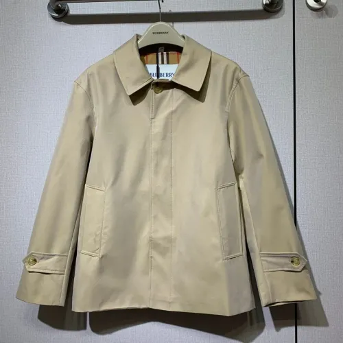 Wholesale Burberry Trench Coat Long Sleeved For Women #1427102 $132.00 USD, Wholesale Quality Replica Burberry Trench Coat