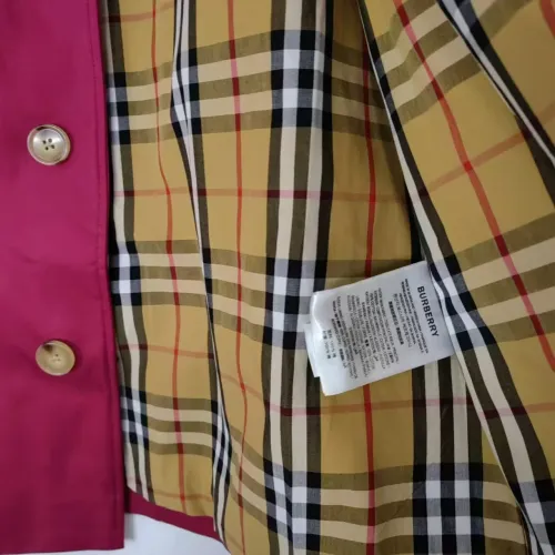 Replica Burberry Trench Coat Long Sleeved For Women #1427103 $132.00 USD for Wholesale