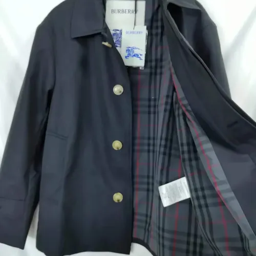 Replica Burberry Trench Coat Long Sleeved For Women #1427104 $132.00 USD for Wholesale