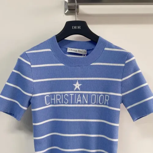 Replica Christian Dior T-Shirts Short Sleeved For Women #1427118 $102.00 USD for Wholesale