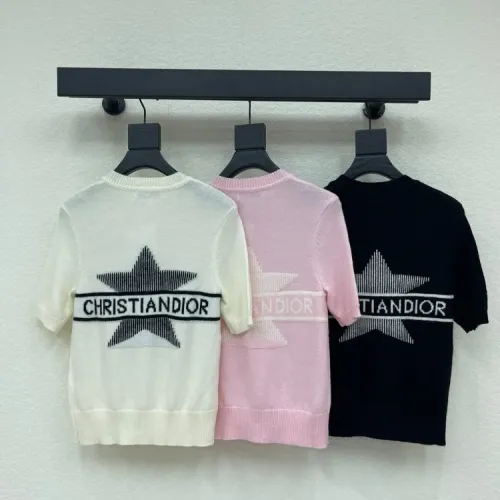 Replica Christian Dior T-Shirts Short Sleeved For Women #1427166 $76.00 USD for Wholesale