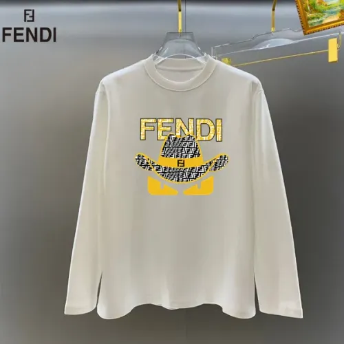 Wholesale Fendi T-Shirts Long Sleeved For Unisex #1427171 $34.00 USD, Wholesale Quality Replica Fendi T-Shirts