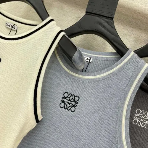Replica LOEWE T-Shirts Sleeveless For Women #1427180 $76.00 USD for Wholesale