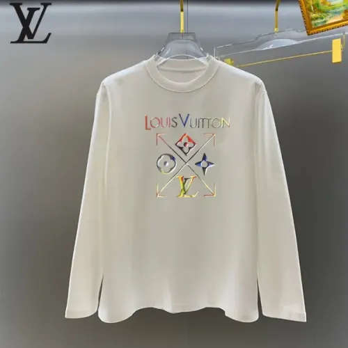 Wholesale Louis Vuitton LV T-Shirts Long Sleeved For Unisex #1427199 $34.00 USD, Wholesale Quality Replica Louis Vuitton LV T-Shirts
