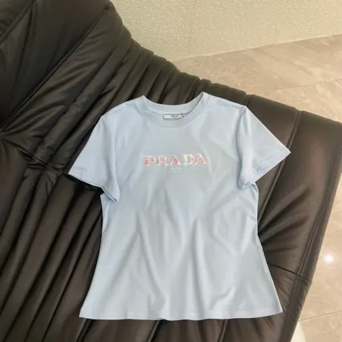 Wholesale Prada T-Shirts Sleeveless For Women #1427204 $60.00 USD, Wholesale Quality Replica Prada T-Shirts