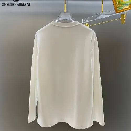 Replica Armani T-Shirts Long Sleeved For Unisex #1427214 $34.00 USD for Wholesale