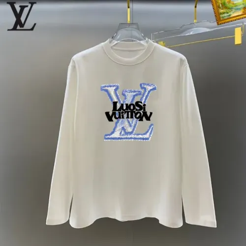 Wholesale Louis Vuitton LV T-Shirts Long Sleeved For Unisex #1427218 $34.00 USD, Wholesale Quality Replica Louis Vuitton LV T-Shirts