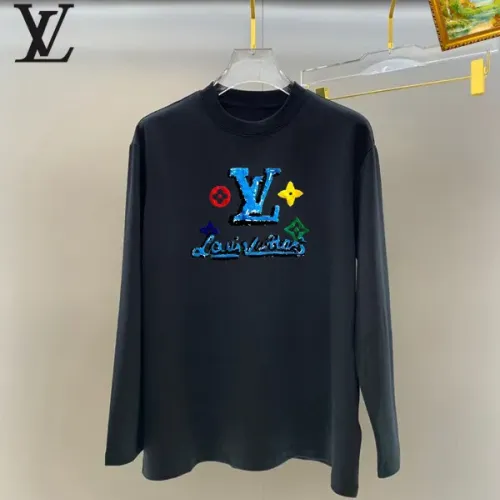 Wholesale Louis Vuitton LV T-Shirts Long Sleeved For Unisex #1427221 $34.00 USD, Wholesale Quality Replica Louis Vuitton LV T-Shirts