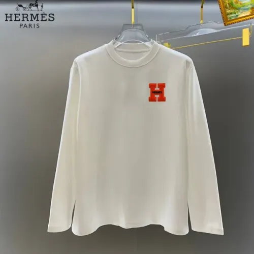 Wholesale Hermes T-Shirts Long Sleeved For Unisex #1427224 $34.00 USD, Wholesale Quality Replica Hermes T-Shirts