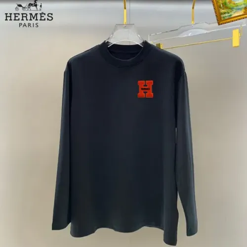 Wholesale Hermes T-Shirts Long Sleeved For Unisex #1427225 $34.00 USD, Wholesale Quality Replica Hermes T-Shirts