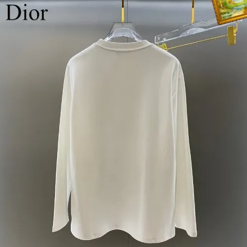 Replica Christian Dior T-Shirts Long Sleeved For Unisex #1427226 $34.00 USD for Wholesale