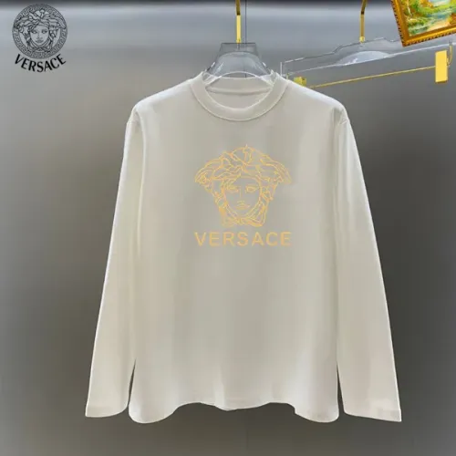 Wholesale Versace T-Shirts Long Sleeved For Unisex #1427228 $34.00 USD, Wholesale Quality Replica Versace T-Shirts