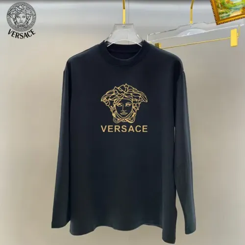 Wholesale Versace T-Shirts Long Sleeved For Unisex #1427229 $34.00 USD, Wholesale Quality Replica Versace T-Shirts