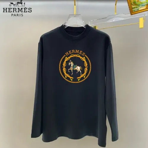 Wholesale Hermes T-Shirts Long Sleeved For Unisex #1427231 $34.00 USD, Wholesale Quality Replica Hermes T-Shirts