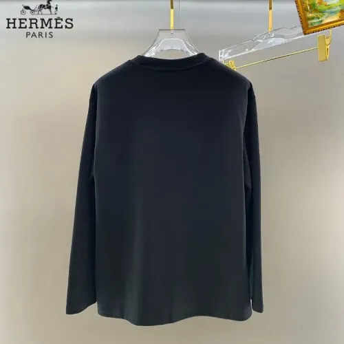 Replica Hermes T-Shirts Long Sleeved For Unisex #1427231 $34.00 USD for Wholesale
