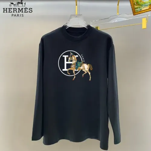 Wholesale Hermes T-Shirts Long Sleeved For Unisex #1427233 $34.00 USD, Wholesale Quality Replica Hermes T-Shirts