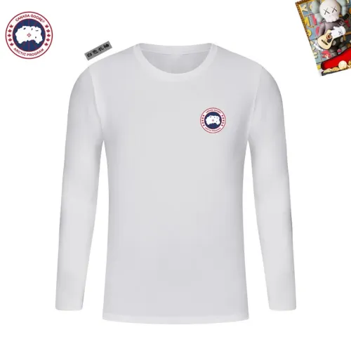 Wholesale Canada Goose T-Shirts Long Sleeved For Unisex #1427272 $34.00 USD, Wholesale Quality Replica Canada Goose T-Shirts