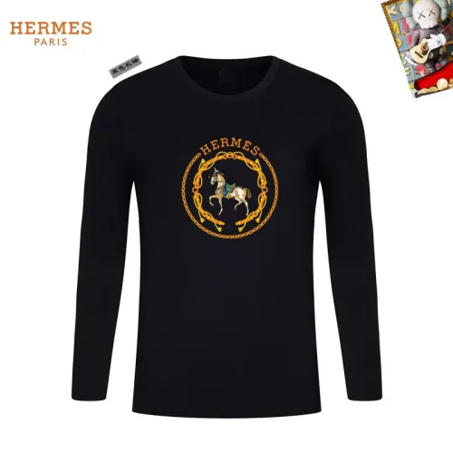 Wholesale Hermes T-Shirts Long Sleeved For Unisex #1427279 $34.00 USD, Wholesale Quality Replica Hermes T-Shirts