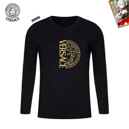 Wholesale Versace T-Shirts Long Sleeved For Unisex #1427283 $34.00 USD, Wholesale Quality Replica Versace T-Shirts