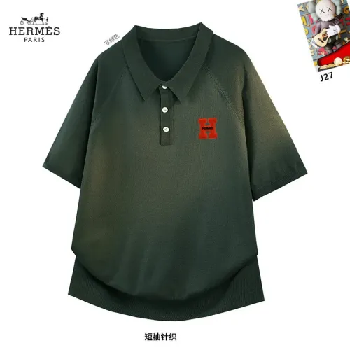 Wholesale Hermes T-Shirts Short Sleeved For Men #1427290 $42.00 USD, Wholesale Quality Replica Hermes T-Shirts