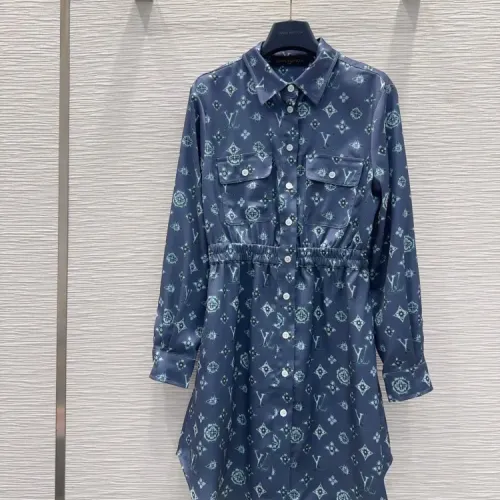 Wholesale Louis Vuitton LV Dresses Long Sleeved For Women #1427313 $76.00 USD, Wholesale Quality Replica Louis Vuitton LV Dresses