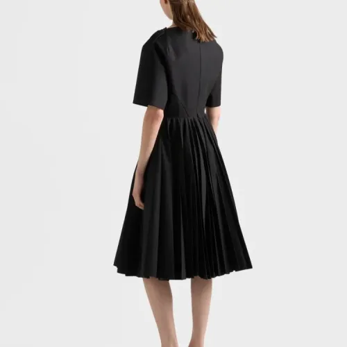 Replica Prada Dresses Short Sleeved For Women #1427324 $115.00 USD for Wholesale