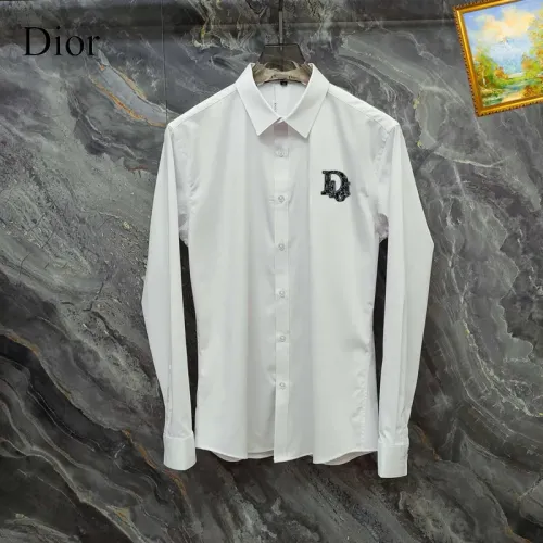 Wholesale Christian Dior Shirts Long Sleeved For Men #1427373 $40.00 USD, Wholesale Quality Replica Christian Dior Shirts