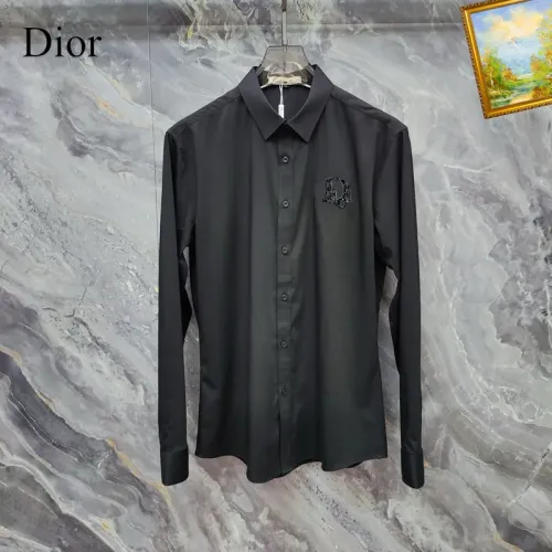 Wholesale Christian Dior Shirts Long Sleeved For Men #1427374 $40.00 USD, Wholesale Quality Replica Christian Dior Shirts