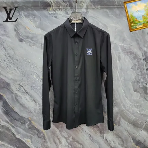 Wholesale Louis Vuitton LV Shirts Long Sleeved For Men #1427380 $40.00 USD, Wholesale Quality Replica Louis Vuitton LV Shirts