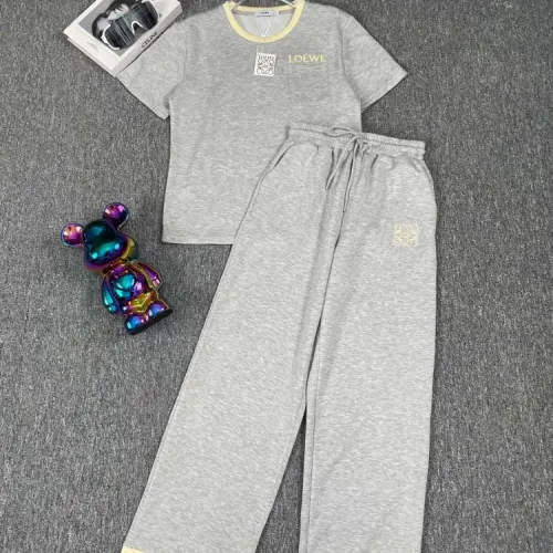 Wholesale LOEWE Tracksuits Short Sleeved For Women #1427398 $88.00 USD, Wholesale Quality Replica LOEWE Tracksuits