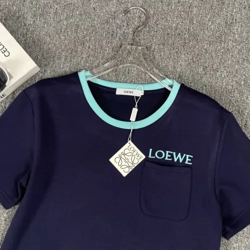 Replica LOEWE Tracksuits Short Sleeved For Women #1427399 $88.00 USD for Wholesale